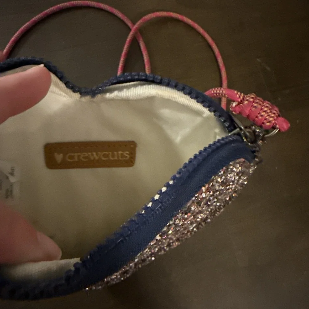 Crewcuts Purse Heart‎ Glitter Multicolor